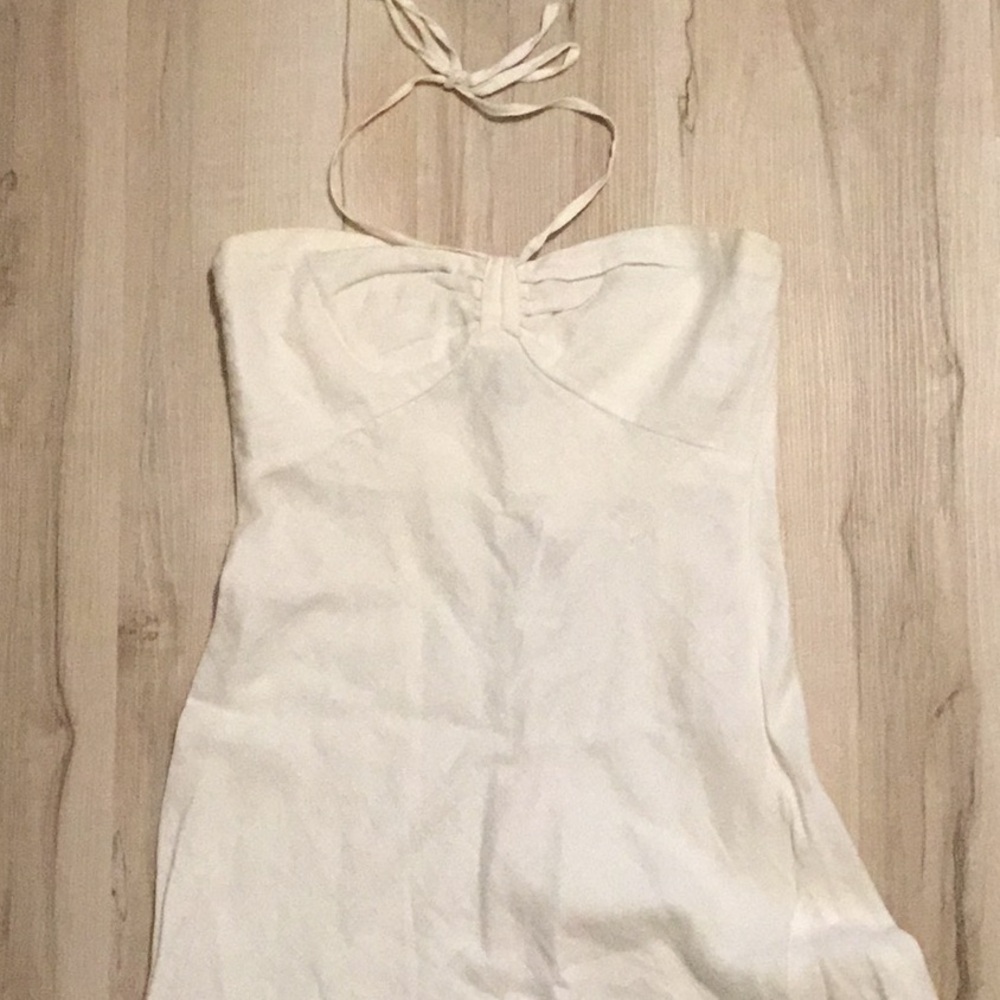 Zara halter tie dress